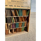 Vintage Putnam Fadeless Dyes & Tints Store Display Advertising Cabinet Sign
