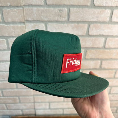 GREEN FRIDAY CANNING CANNED GOODS FARMING RETRO SNAPBACK HAT USA MADE