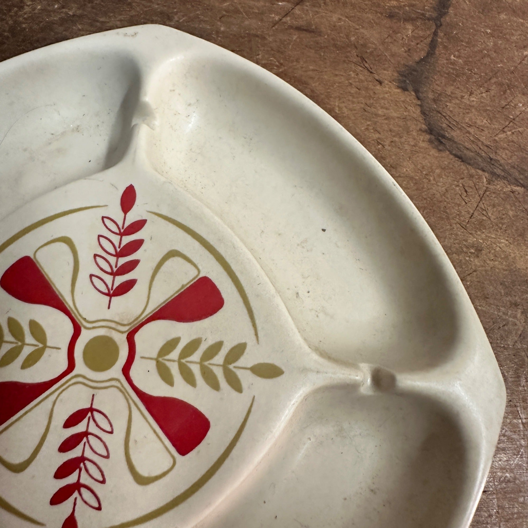 Unique Georges Briard Midas Hyalyn Pottery 8" Ashtray Mid Century MCM Vintage