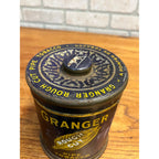 1950s Vintage Granger Rough Cut Pipe Tobacco Round Tin Can