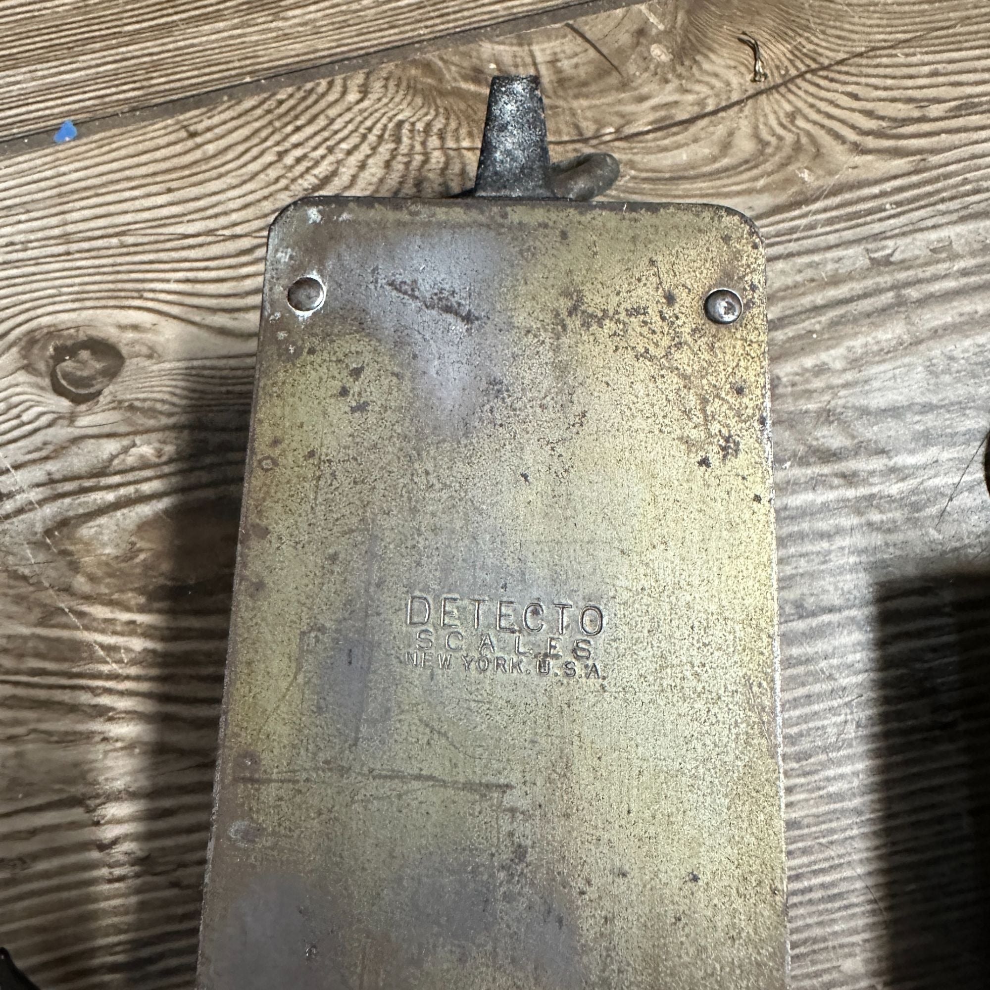 (4) Antique Brass Detecto Chatillon Spring Balance Scales