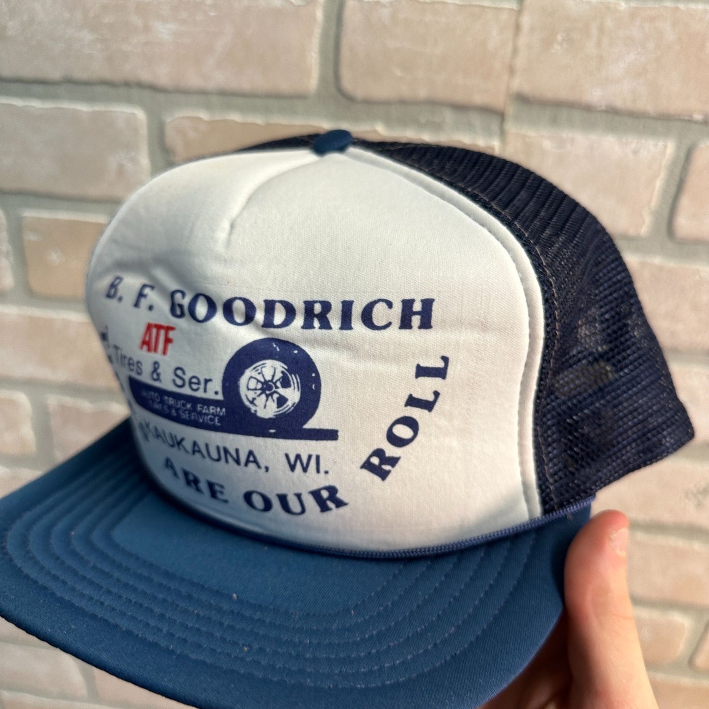 B.F. GOODRICH TIRES KAUKANA WIS RETRO SNAPBACK HAT