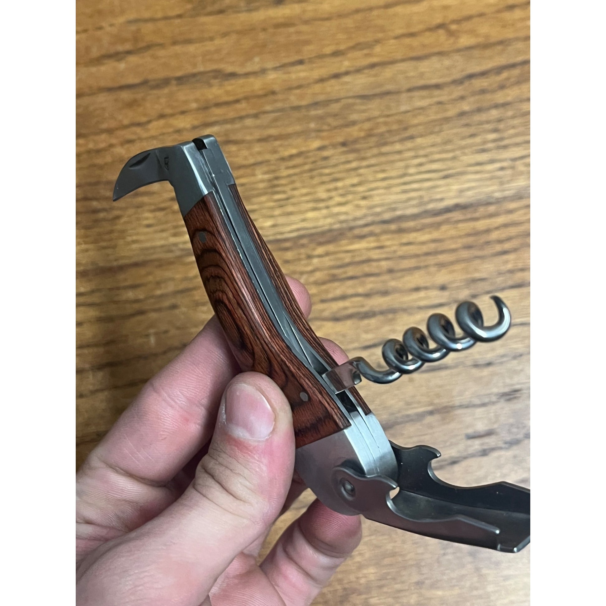 Laguiole France Fontenille Wine / Waiter's Corkscrew Bottle Opener Knife Tool