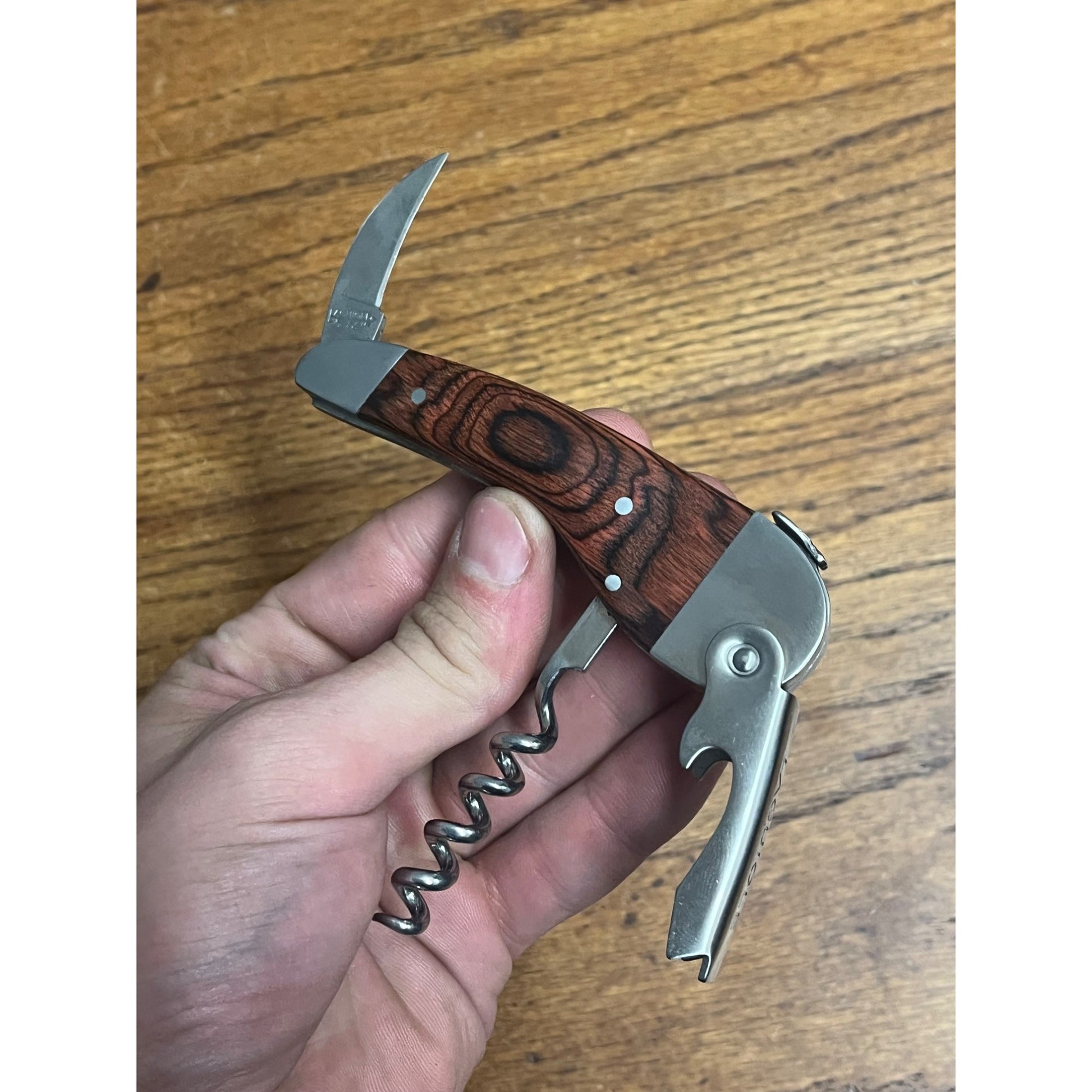 Laguiole France Fontenille Wine / Waiter's Corkscrew Bottle Opener Knife Tool