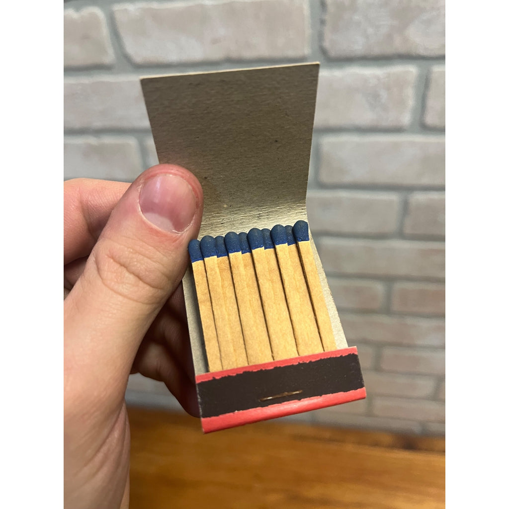 Vintage 1930s Rudy's Bank Club Tavern Bar - Hurley Wisconsin - FULL Matchbook WI