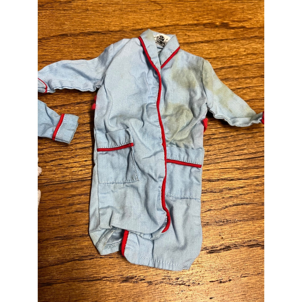 Vintage 1960s Ideal Tammy Doll Family Ted Dad Outfit Bathrobe & Slippers 9457-3
