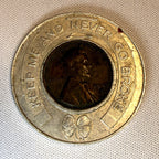 Vintage Fond Du Lac, Wisconsin WI T. E. Ahern Clothing Store Encased Cent Penny
