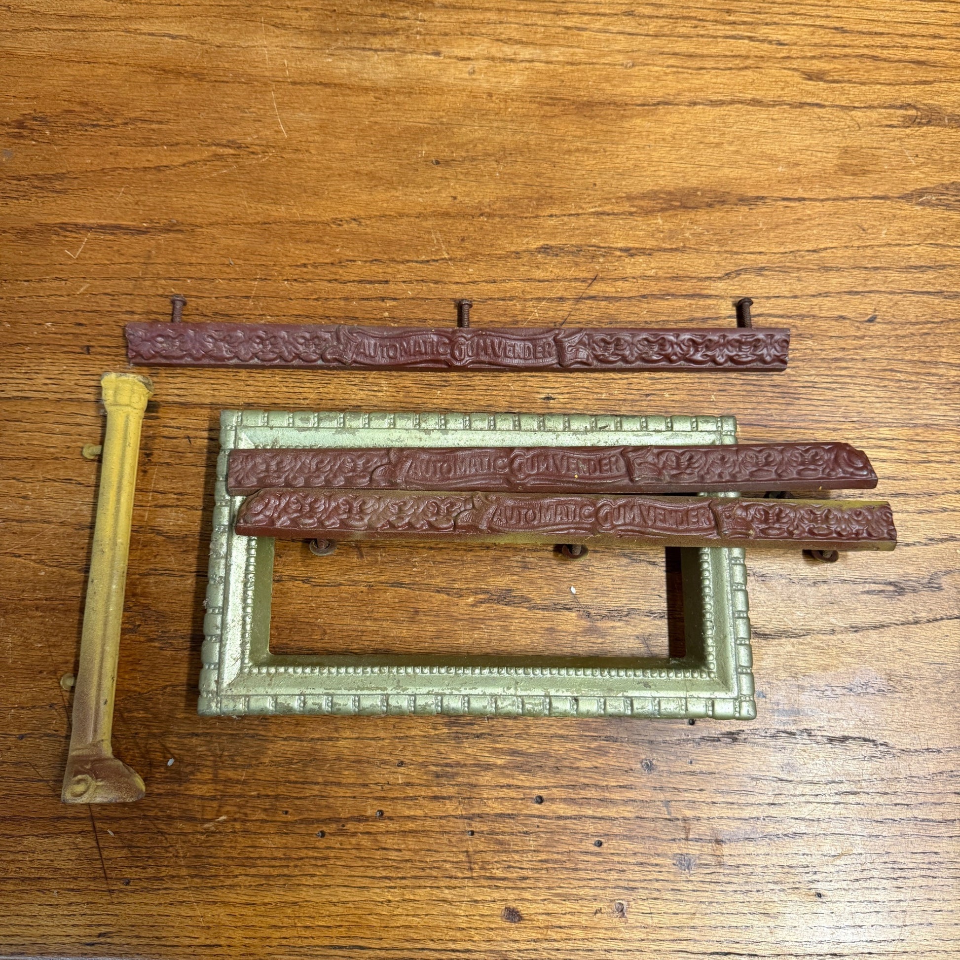 5¢ Mills Novelty Co. OK Automatic Gum Vender Slot Machine Parts Cast Iron