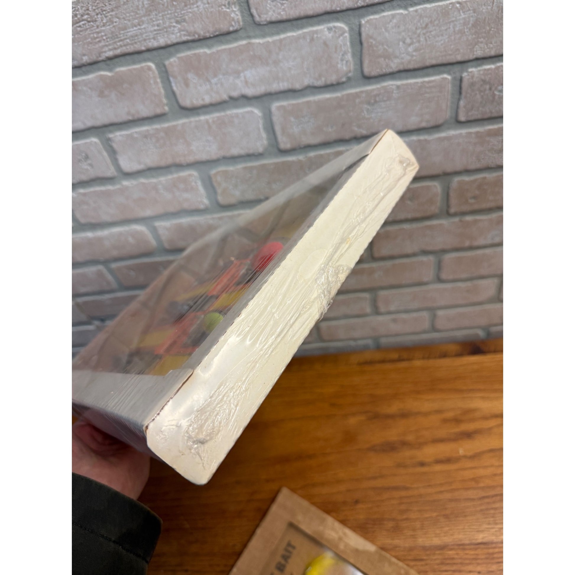 Vintage Johnson's Silver Minnow Lures Advertising Fishing Store Display Sign