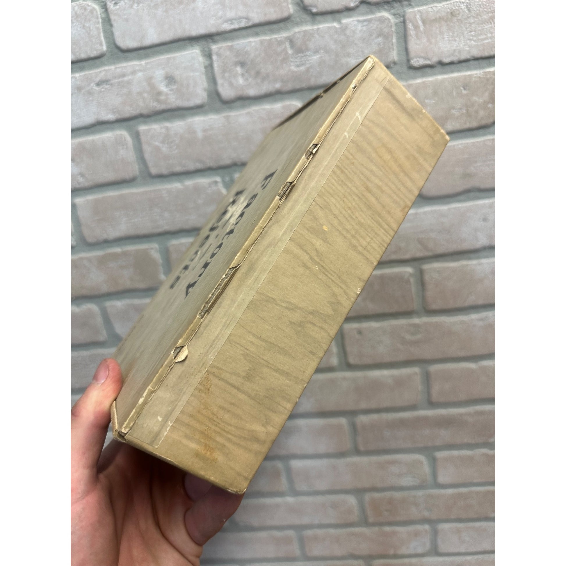 Vintage Factory Rejects Cigar Box Pressed Cardboard Advertising FX Smith's Sons Co.