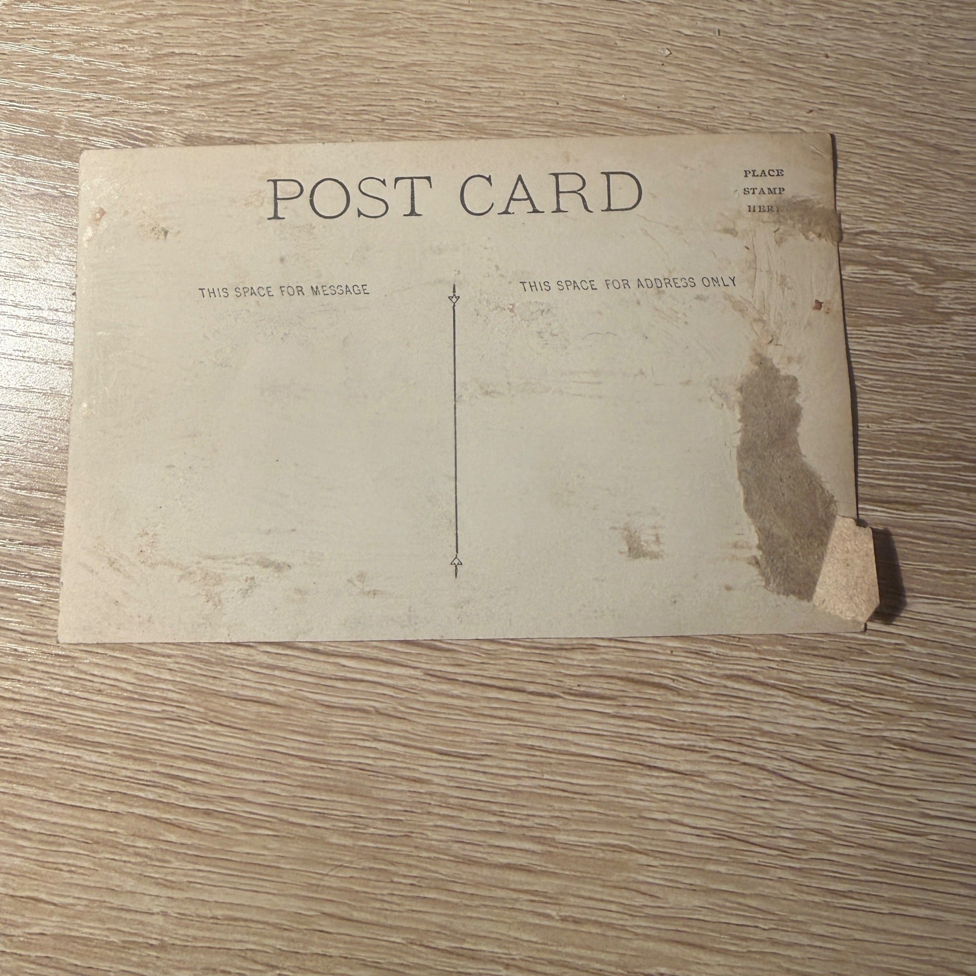 RPPC Postcard Construction Pathfinder Dam WY Site Unposted