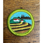 Vintage Soil and Water Conservation Merit Badge Boy Scouts of America BSA Patch