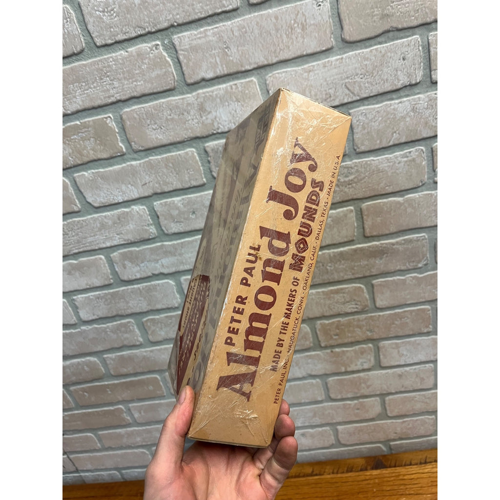 Vintage Almond Joy Peter Paul Candy Bar Store Display Advertising Empty Box