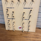 Dr Grabow Vintage Pipe Tobacco Smoking Display Stand Sign Retail Advertising.