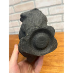 Antique Halloween Arched Black Cat Lantern Paper Mache Pulp FN Burt - Near Mint