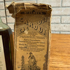 Antique McElree's Cardui Medicine Bottle & Box Original Contents Quack Medicine