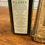Antique McElree's Cardui Medicine Bottle & Box Original Contents Quack Medicine