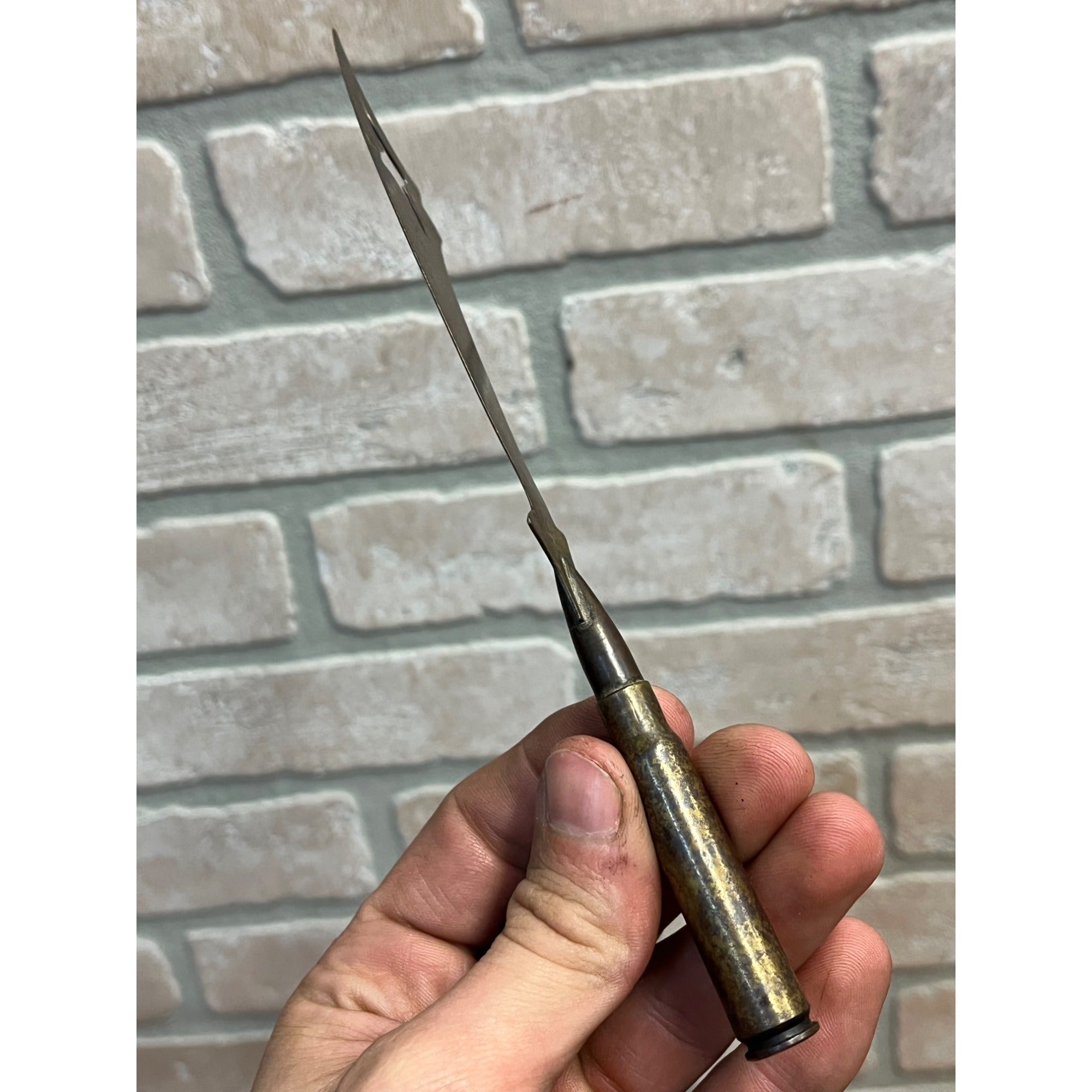 Vintage 1918 WWI Trench Art St Mihiel  Brass Letter Opener WW1 World War 1