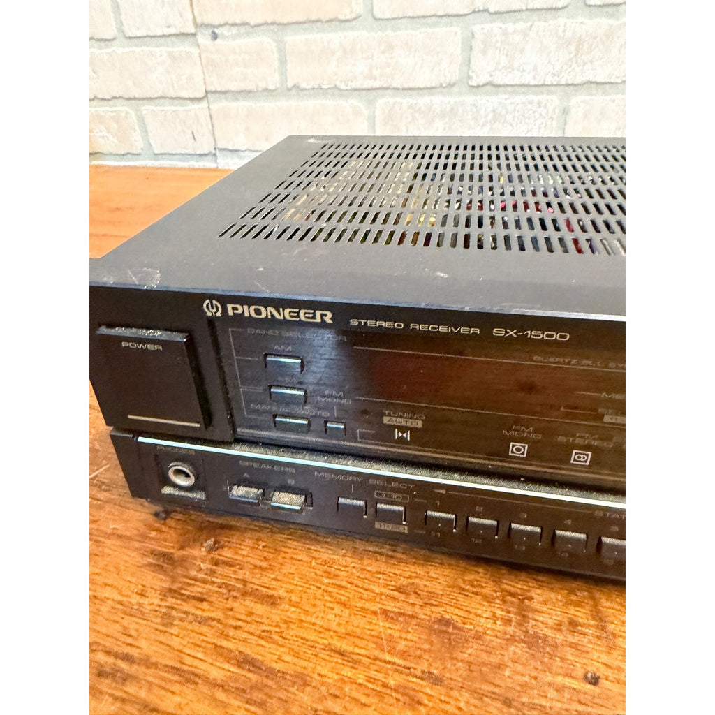 VINTAGE PIONEER SX-1500 RECEIVER STEREO EQUALIIZER DIGITAL SYNTHIZIER