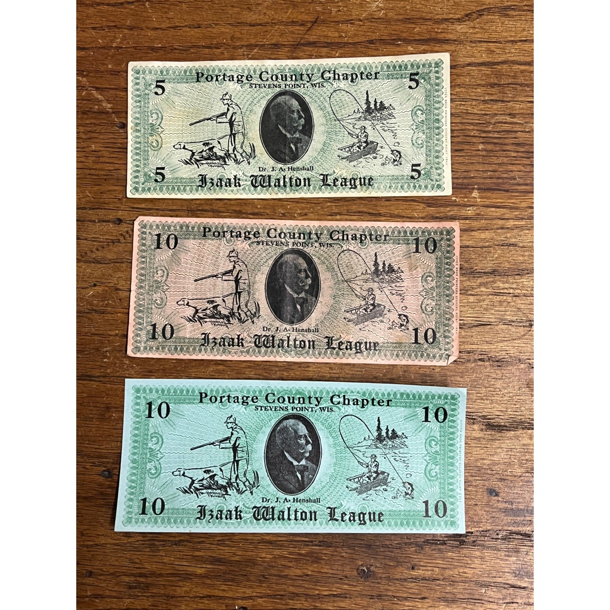 Vintage c1910s Izaak Walton League James Alexander Henshall Advertising Notes