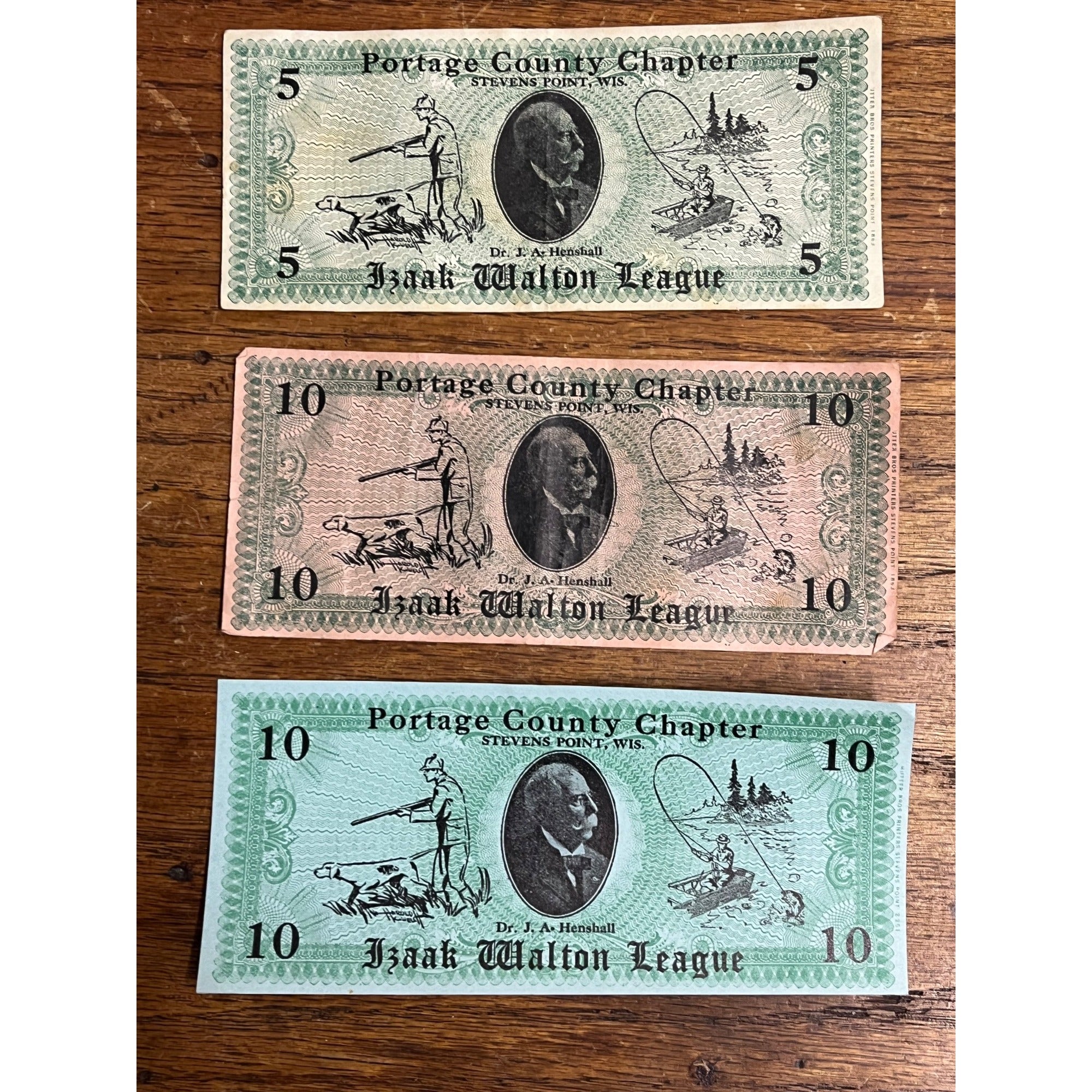 Vintage c1910s Izaak Walton League James Alexander Henshall Advertising Notes