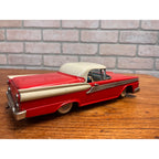Vintage 1959 Ford Fairlane 500 Cragston Lithograph Retractable Hardtop Toy Car