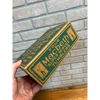 Vintage MacBeth Evans 1930s Pink Depression 4" Paneled Flat Tumbler Set 4 w/ Box