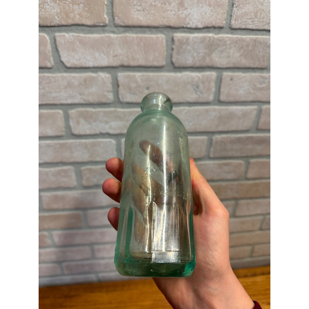 CEDARBURG WIS GEORGE RITTER HUTCHINSON SODA BOTTLE MUG BASE BLOB HUTCH
