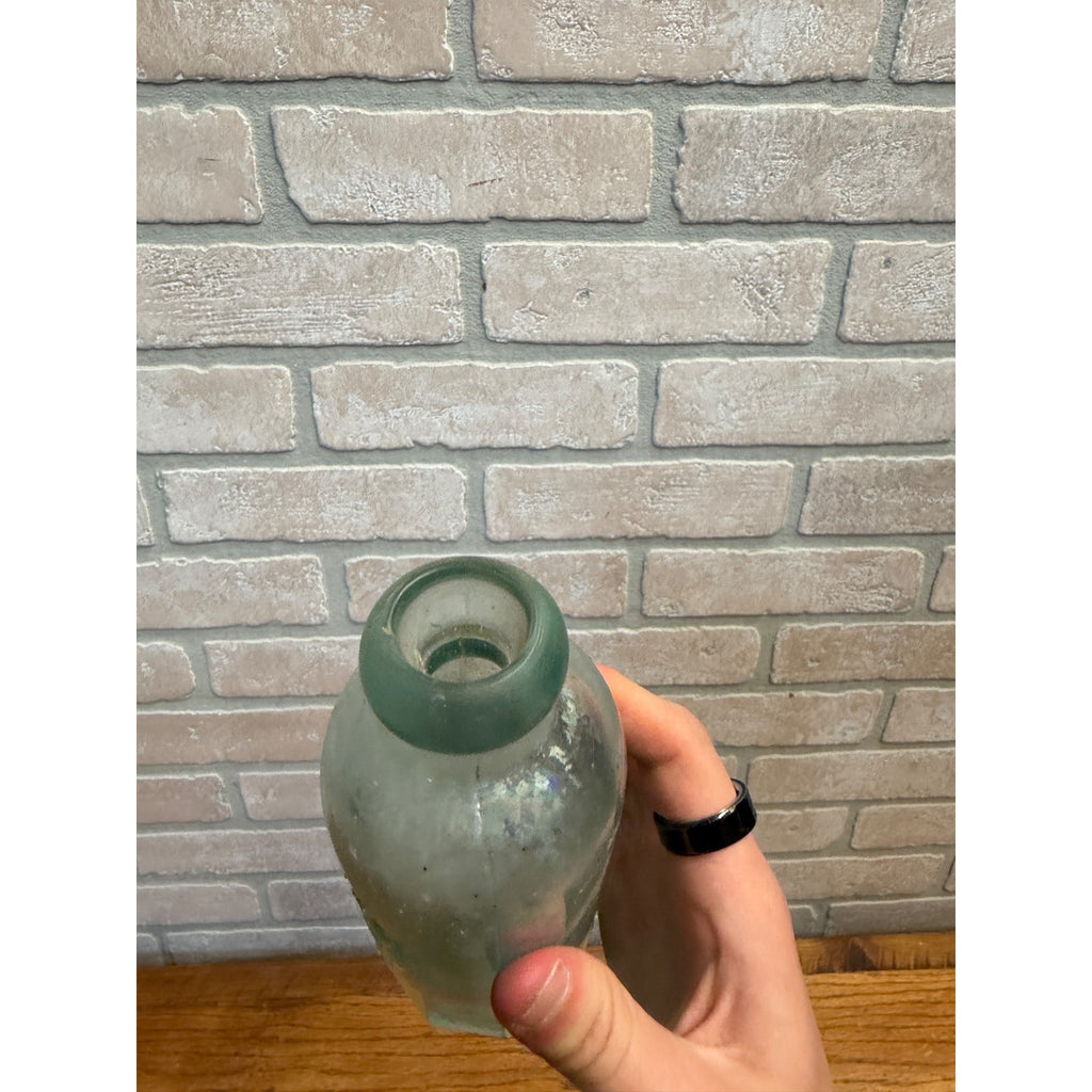 CEDARBURG WIS GEORGE RITTER HUTCHINSON SODA BOTTLE MUG BASE BLOB HUTCH