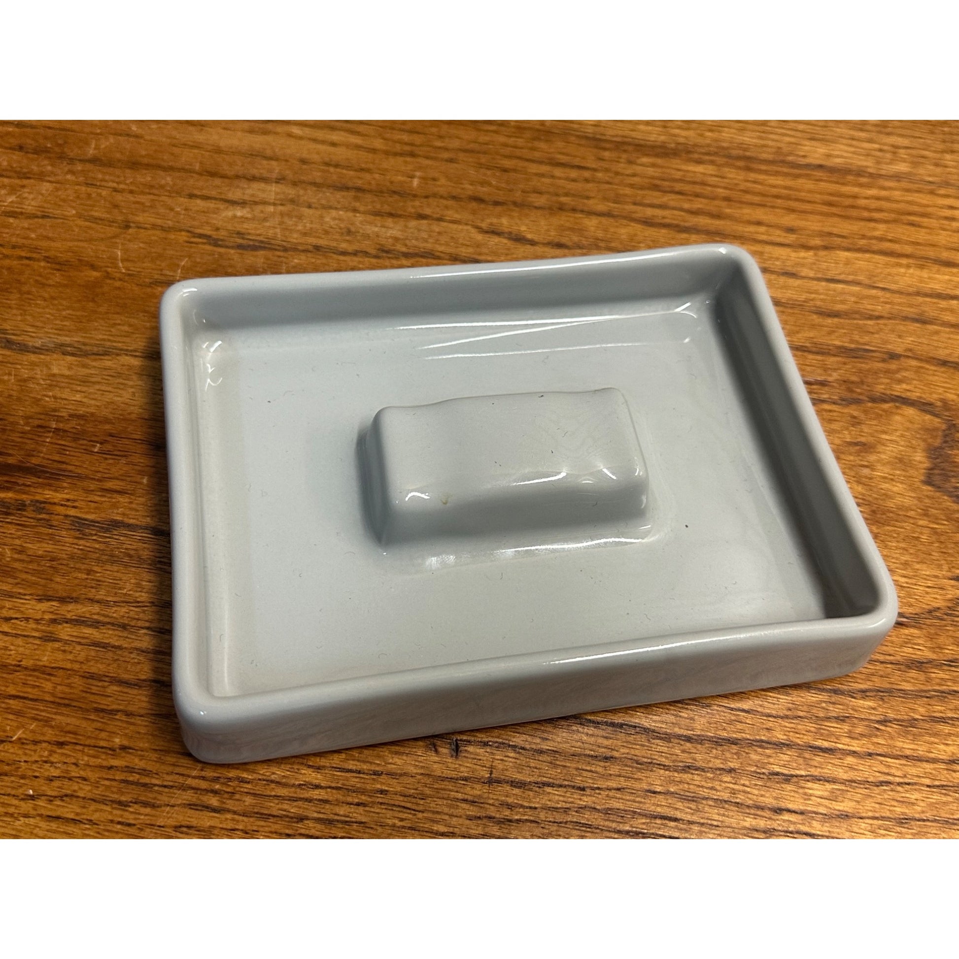 Vintage 1960s Kohler Company Porcelain Gray MCM Mid-Century Ashtray Wisconsin