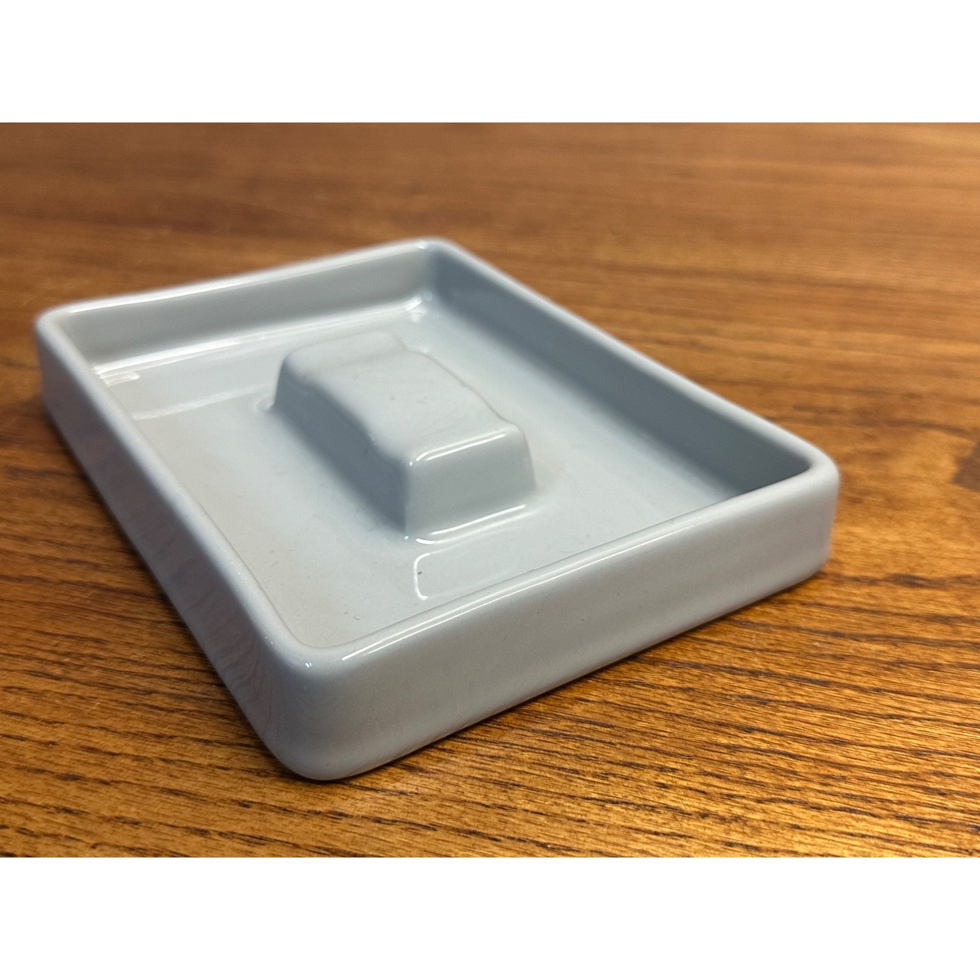 Vintage 1960s Kohler Company Porcelain Gray MCM Mid-Century Ashtray Wisconsin