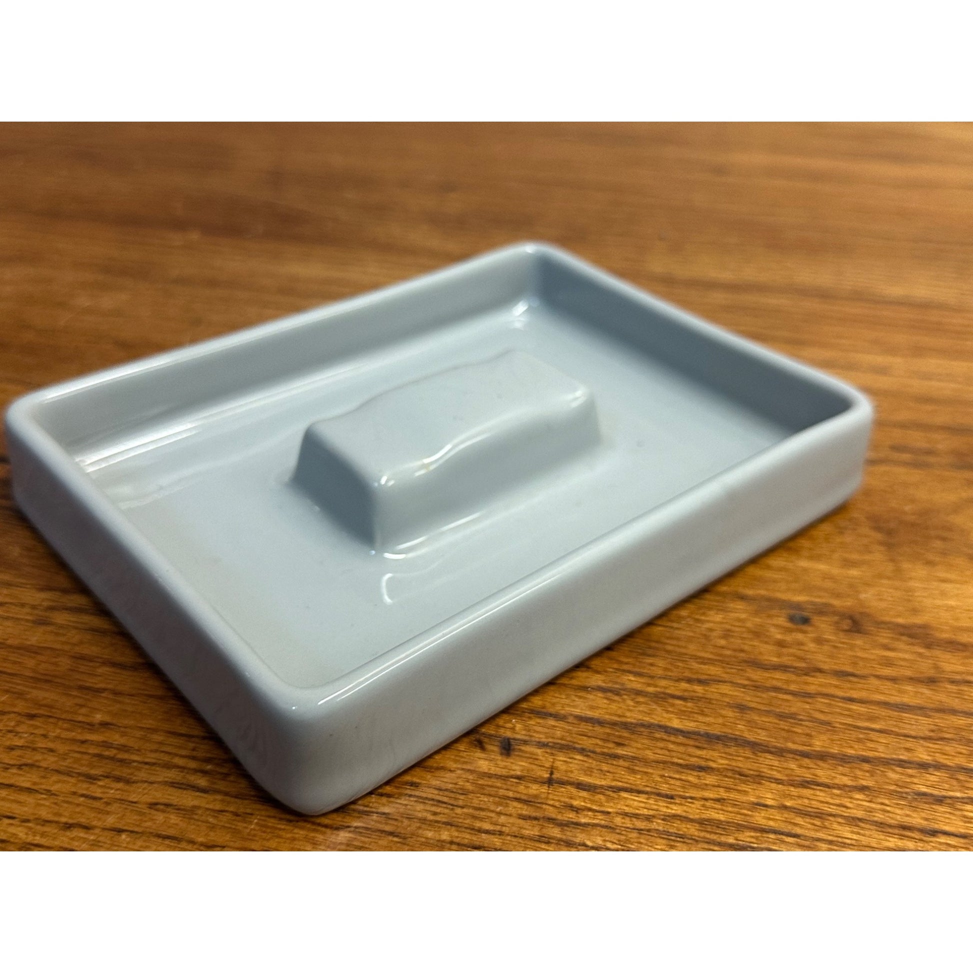 Vintage 1960s Kohler Company Porcelain Gray MCM Mid-Century Ashtray Wisconsin