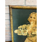 Vintage 1930s Blatz Old Heidelberg Milwaukee Beer TOC Sign