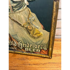 Vintage 1930s Blatz Old Heidelberg Milwaukee Beer TOC Sign