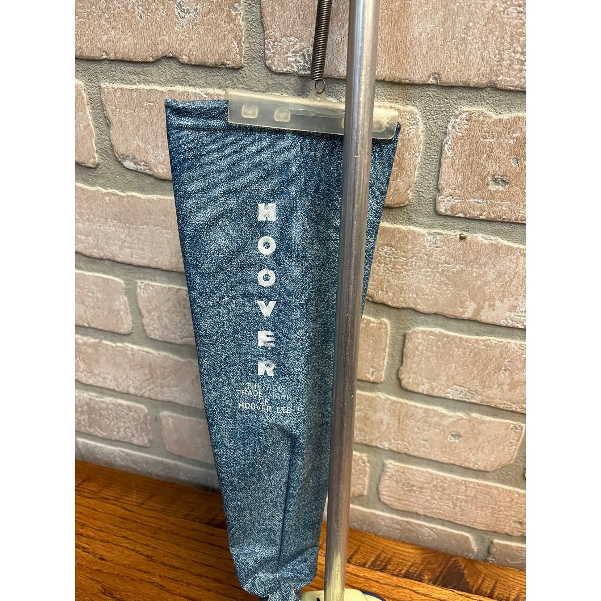 Vintage 1960s Hoover Vacuum Child's Play Toy C.M.T. Wells Kelo Blue w/ Bag