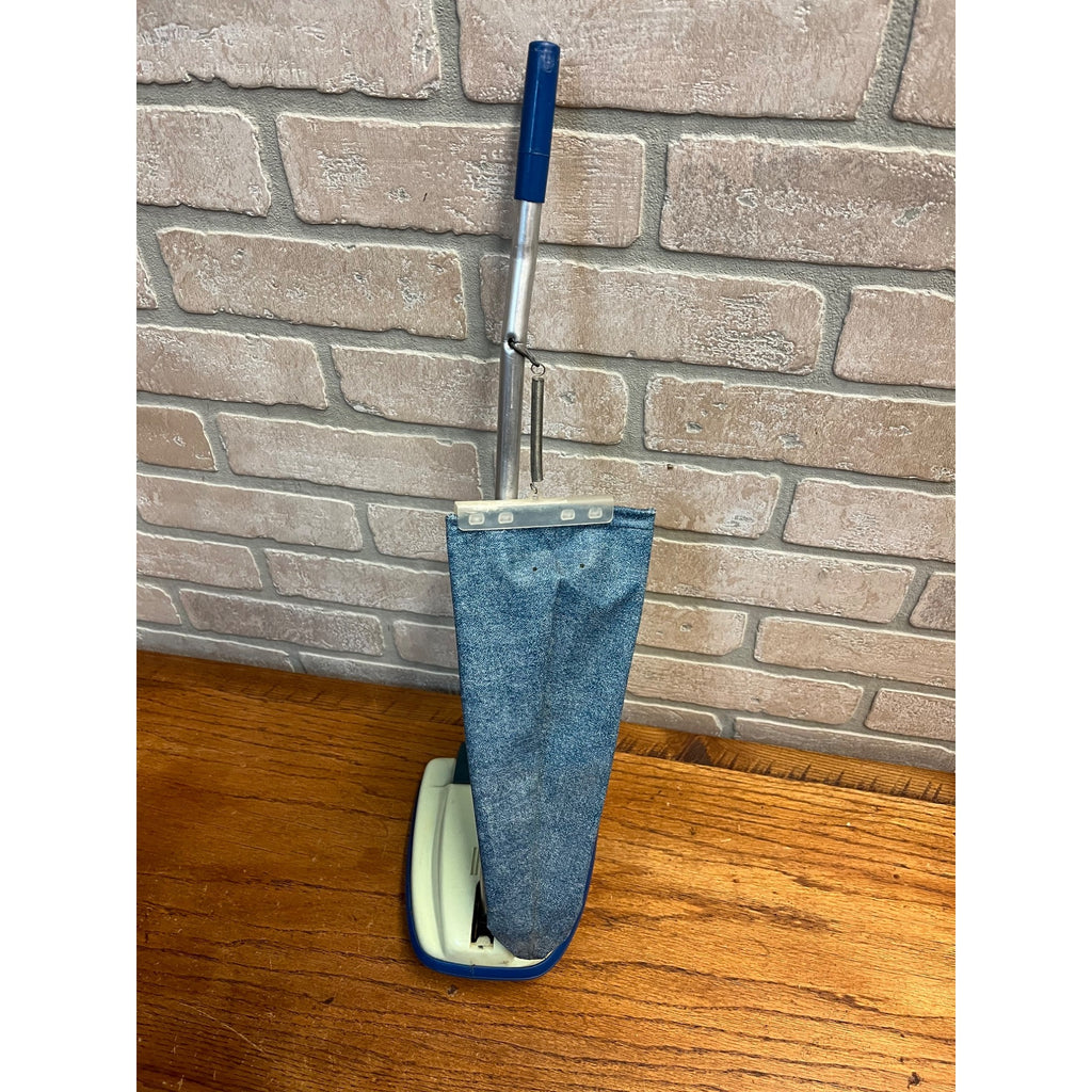 Vintage 1960s Hoover Vacuum Child's Play Toy C.M.T. Wells Kelo Blue w/ Bag