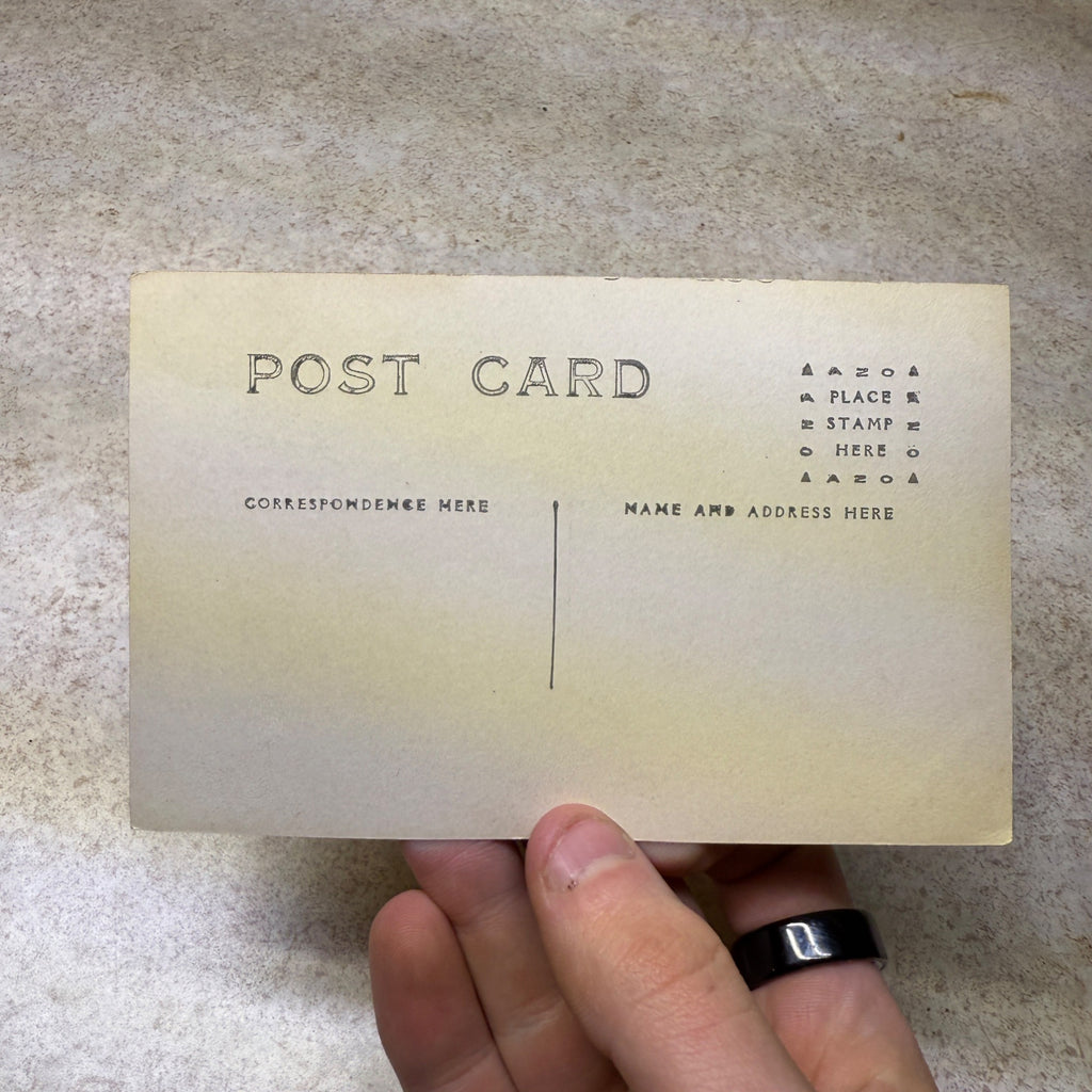 Fredonia Wis Street Scene Real Photo Postcard WI RPPC