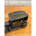 Antique Arcade Cast Iron Ford Model T Automobile 4-Door Original Black Paint Toy