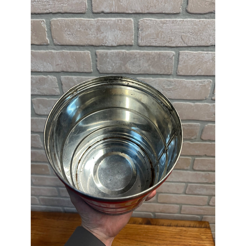 Vintage Yacht Club Coffee Can Metal Tin 2lb Sail Boat Chicago