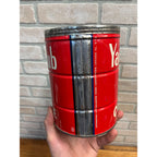 Vintage Yacht Club Coffee Can Metal Tin 2lb Sail Boat Chicago
