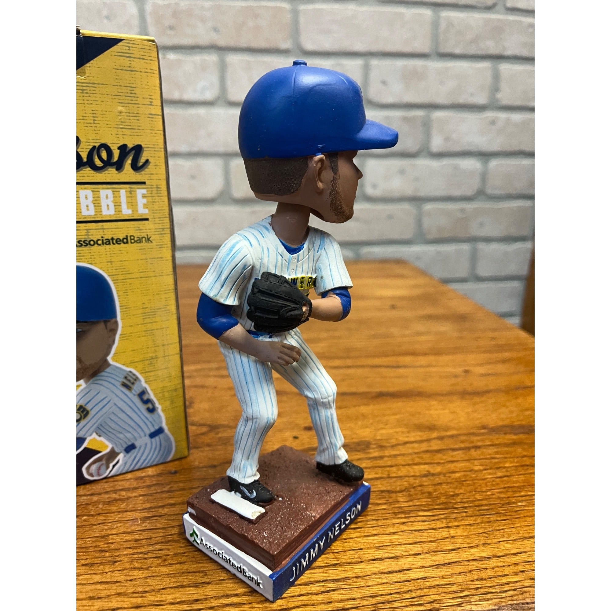 2016 Milwaukee Brewers Jimmy Nelson Bobblehead SGA 7/31/16