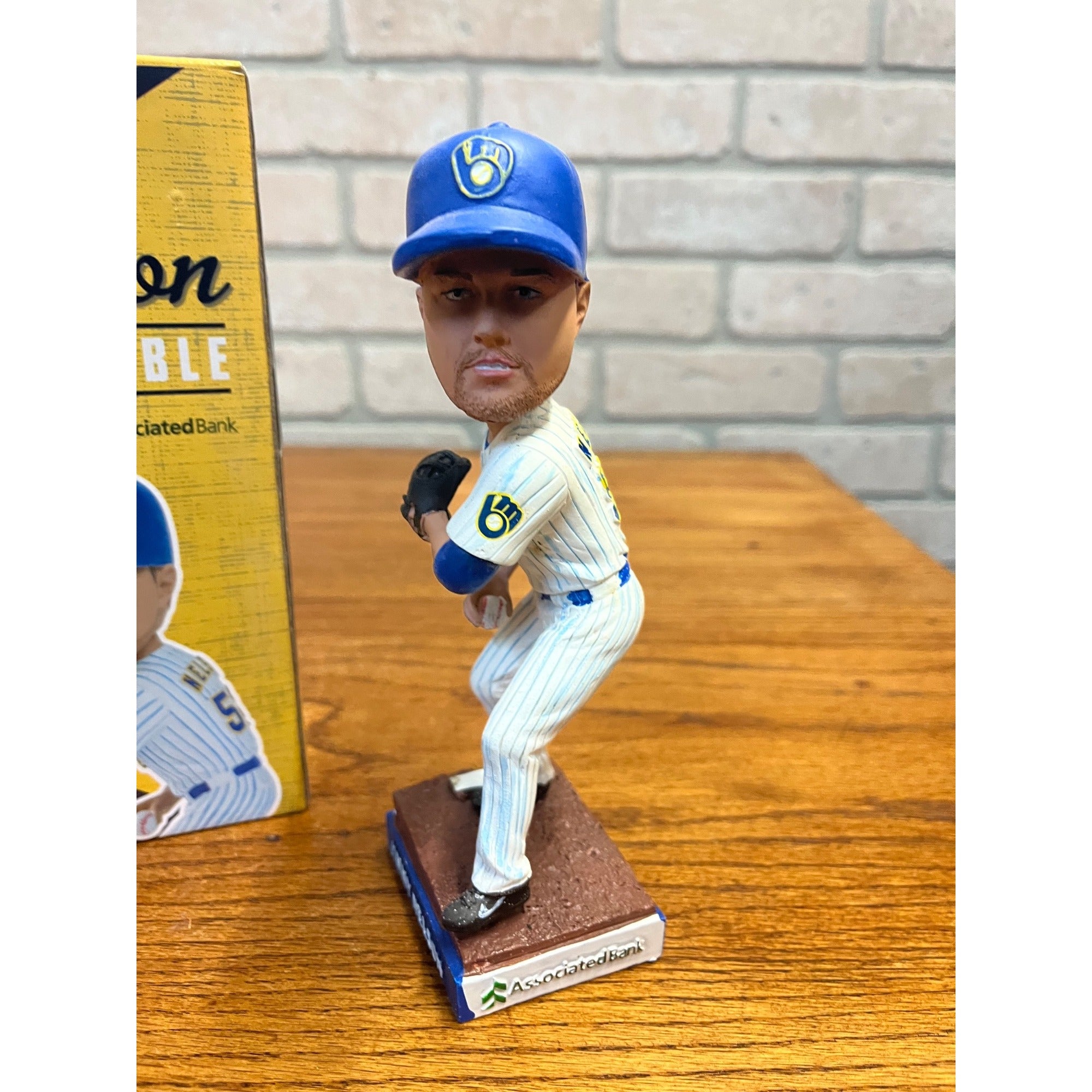 2016 Milwaukee Brewers Jimmy Nelson Bobblehead SGA 7/31/16