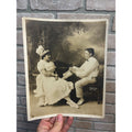 Vintage Occupational Photo Circus Performers Tight Rope Walkers Seils Sterling