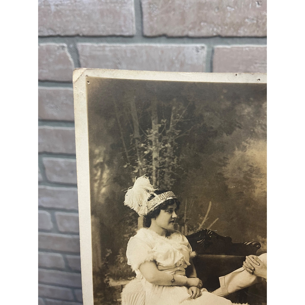 Vintage Occupational Photo Circus Performers Tight Rope Walkers Seils Sterling