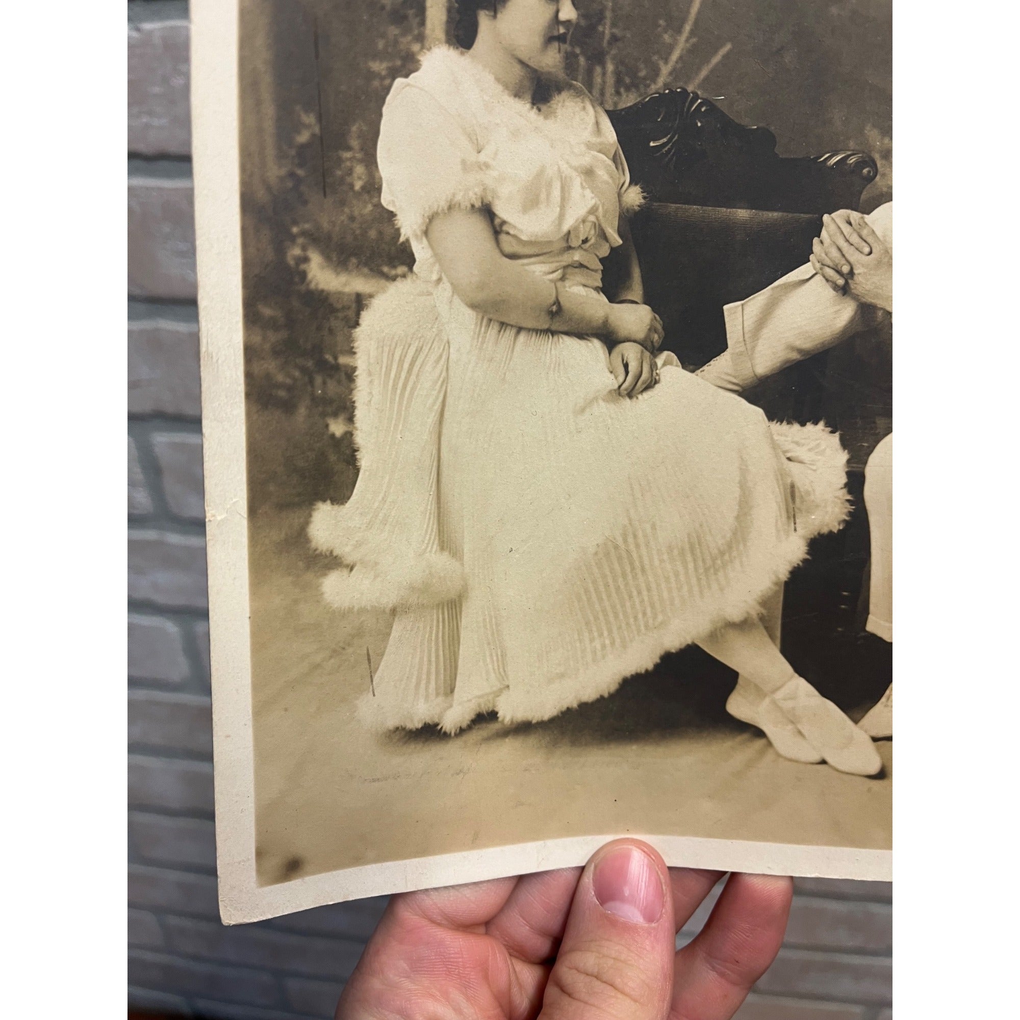 Vintage Occupational Photo Circus Performers Tight Rope Walkers Seils Sterling