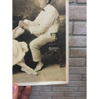 Vintage Occupational Photo Circus Performers Tight Rope Walkers Seils Sterling