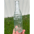 1930s Soda Water Coca Cola Embossed Glass Soda Bottle 6 oz.