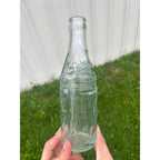 1930s Soda Water Coca Cola Embossed Glass Soda Bottle 6 oz.