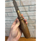 VINTAGE ANTIQUE 16" STROUD SLOTTED CABINET MAKERS SCREWDRIVER WOODWORKING TOOL