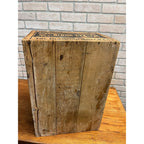 Vintage Birds-Eye Matches Wooden Crate Box Advertising Diamond Match Co